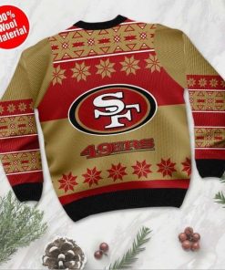 San Francisco 49ers Wool Ugly Christmas Sweater