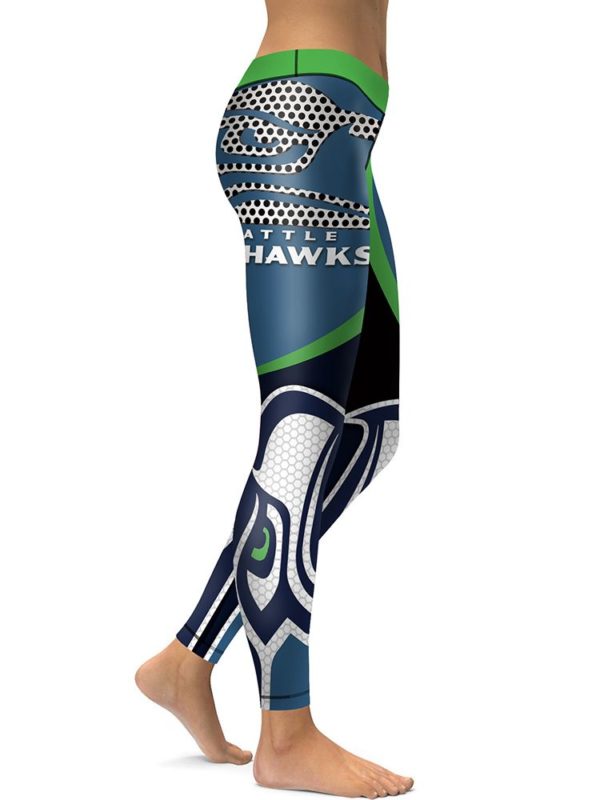 Seattle Seahawks Football High Waist Tights