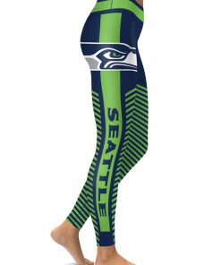 Seattle Seahawks Football Team AOP High Waist Leggings
