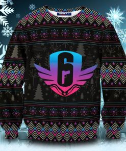 Six Siege Holiday Unisex Wool Sweater Six Siege Holiday Unisex Wool Sweater