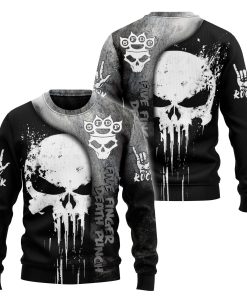 Skull Five Finger Death Punch 3d Hoodie And Shirt