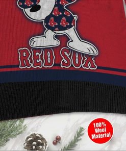 Snoopy Boston Red Sox Ugly Christmas Sweater