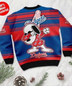 Snoopy Los Angeles Dodgers Ugly Christmas Sweater
