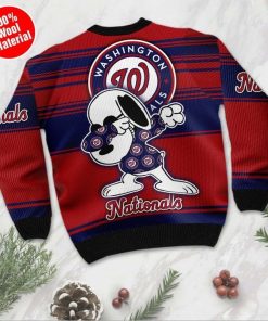 Snoopy Washington Nationals Ugly Christmas Sweater
