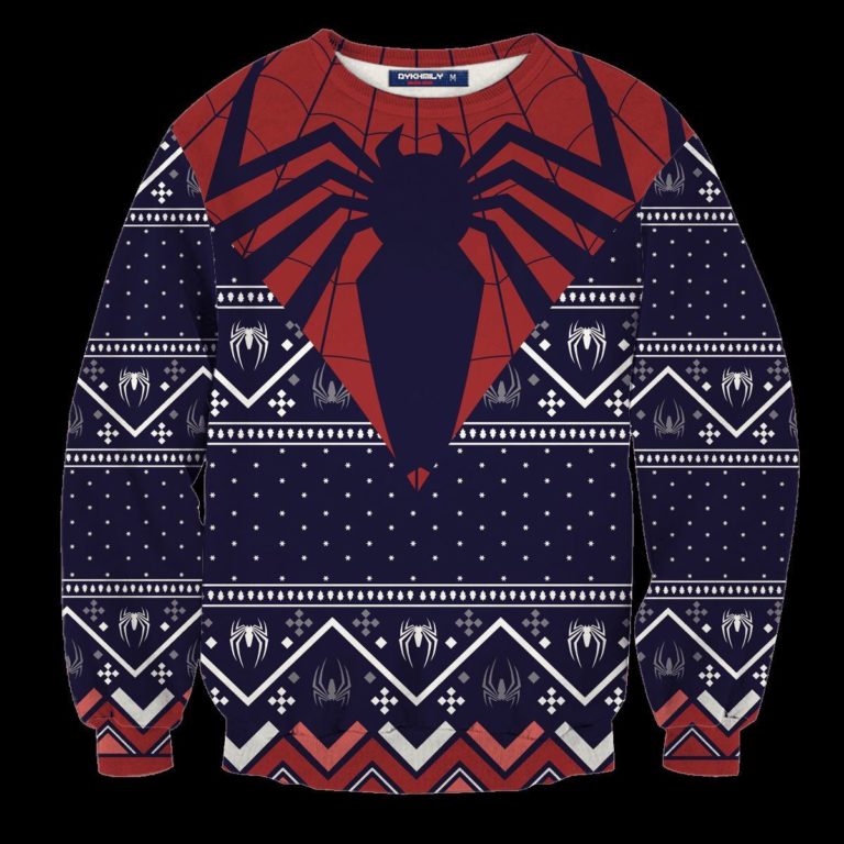 Spider Sense Christmas Unisex Wool Sweater