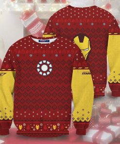 Stark Iron Man Christmas Unisex Wool Sweater Stark Iron Man Christmas Unisex Wool Sweater