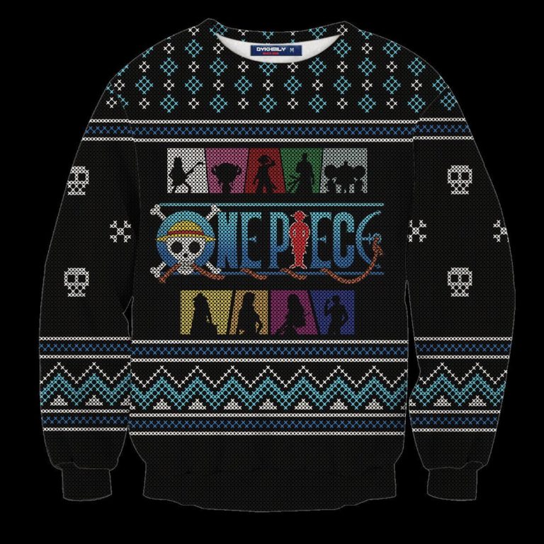 Straw Hat Crew Silhouette Unisex Wool Sweater