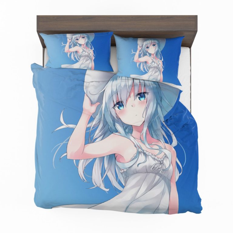 Summer Anime Girl Bedding Set