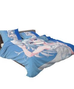 Summer Anime Girl Bedding Set Summer Anime Girl Bedding Set