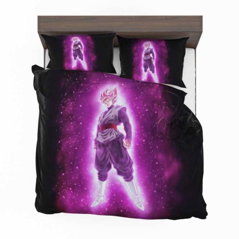 Super Saiyan Rose Goku Black Dragon Ball Super Bedding Set