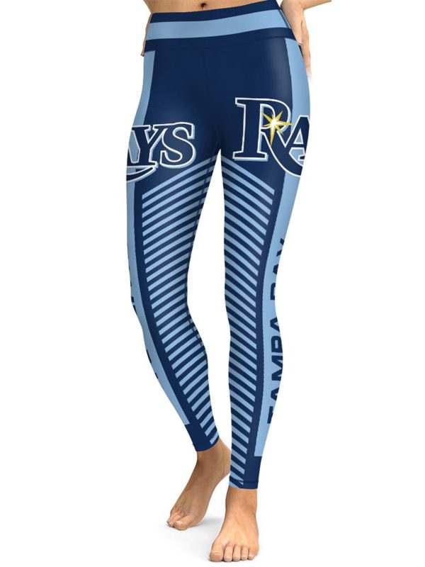 Tampa Bay Rays Baseball High Waist Leggings
