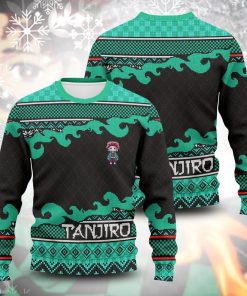 Tanjiro Christmas Unisex Wool Sweater