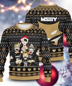 Team Black Jackal Unisex Wool Sweater