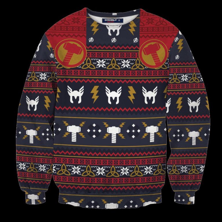 Thunder God Unisex Wool Sweater