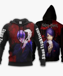 Tokyo Ghoul Shuu Tsukiyama All Over Print Hoodie Tokyo Ghoul Shuu Tsukiyama All Over Print Hoodie