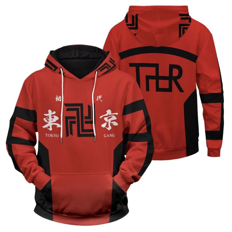 Tokyo Manji Gang  Tokyo Revengers Uniform Pullover Hoodie