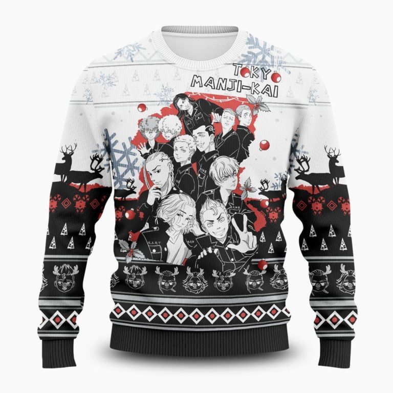 Tokyo Manji Gang Xmas Unisex Wool Sweater