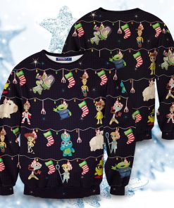 Toy Story Christmas Unisex Wool Sweater