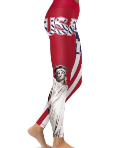 Trump 45th America President Womens High Waisted Tights & Leggings Trump 45th America President Womens High Waisted Tights & Leggings