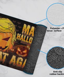 Trumpkin American Make Halloween Great Again Doormat Trumpkin American Make Halloween Great Again Doormat