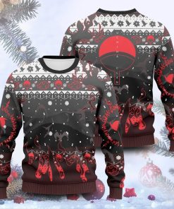Uchiha Emblem Unisex Wool Sweater