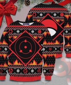 Uchiha Kekkei Genkai Unisex Wool Sweater