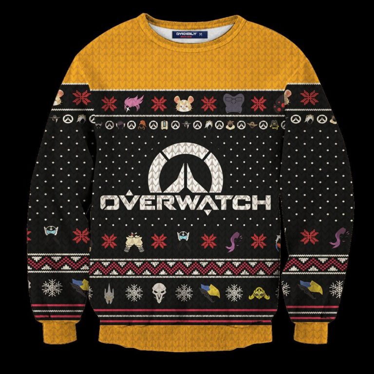 Ultimate Overwatch Christmas Unisex Wool Sweater