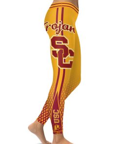 USC Trojans AOP High Waist Leggings