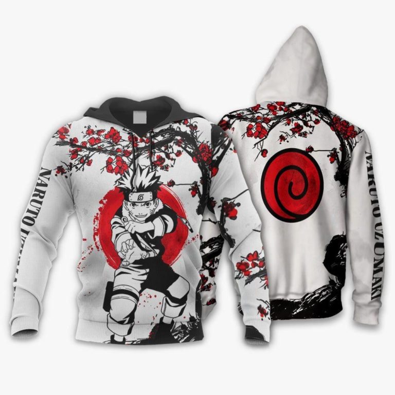 Uzumaki Naruto Japan Style 3D Full Print Hoodie