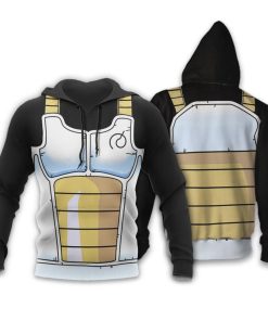 Vegeta Saiyan Battle Armor Dragon Ball Super Apparel 3D Full Print Hoodie