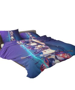 Warrior Girl Katana Anime Bedding Set Warrior Girl Katana Anime Bedding Set