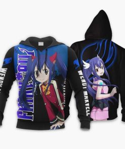 Wendy Marvell Fairy Tail Anime Merch 3D Full Print Hoodie