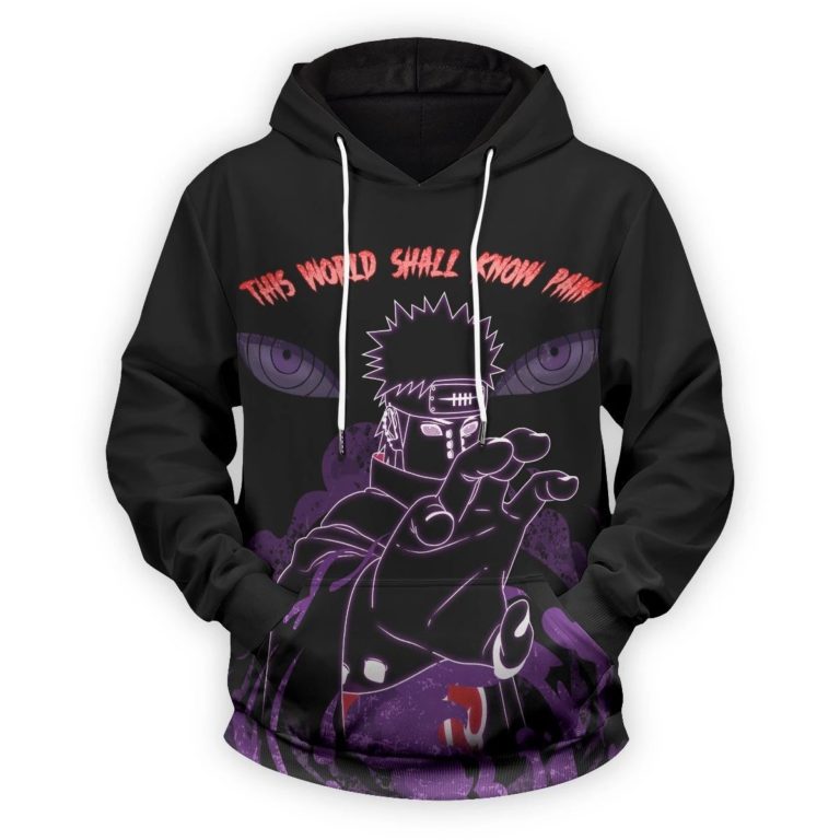World Shall Know Pain AOP Pullover Hoodie
