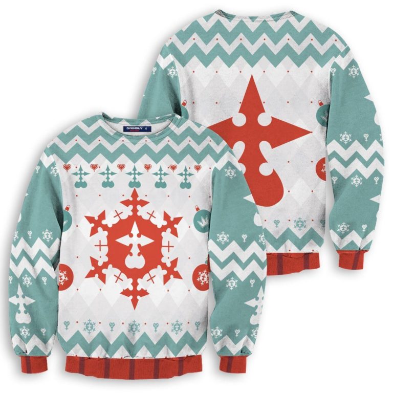 Xemnas Kingdom Hearts Unisex Wool Sweater