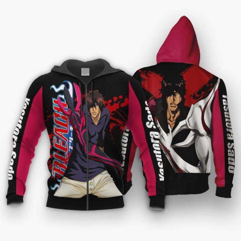 Yasutora Sado Chad Bleach Anime All Over Print Hoodie