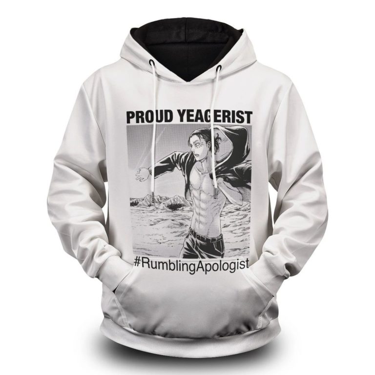 Yeagerists  Attack on Titan Unisex Pullover Hoodie