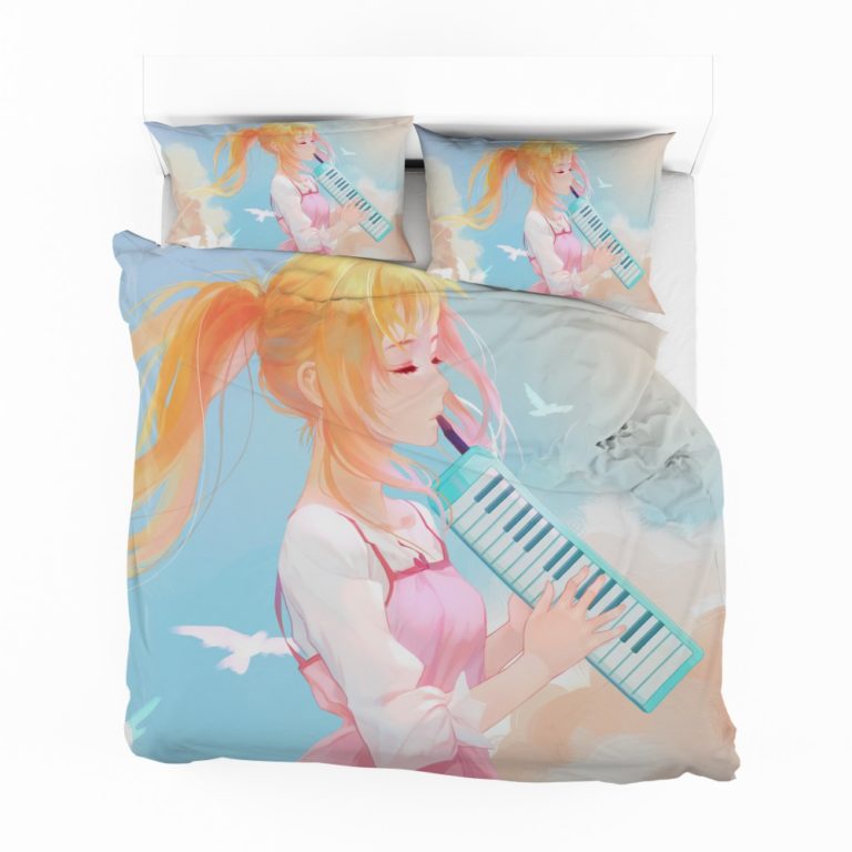 Your Lie In April Kaori Miyazono Bedding Set