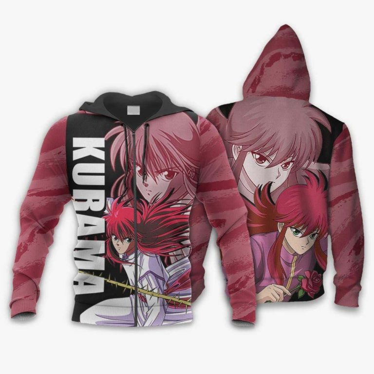 Yu Yu Hakusho Kurama All Over Print Hoodie