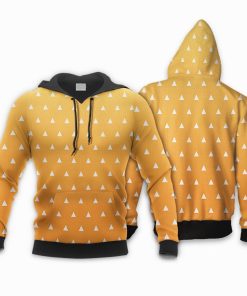 Zenitsu Agatsuma Uniform Demon Slayer All Over Print Hoodie Zenitsu Agatsuma Uniform Demon Slayer All Over Print Hoodie