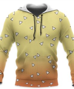 Zenitsu Demon Slayer Anime All Over Print Hoodie