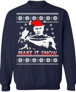 Captain Picard make it snow Christmas Sweatshirt