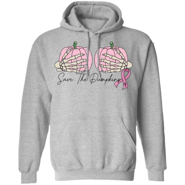 Breast cancer save the pumpkins shirt