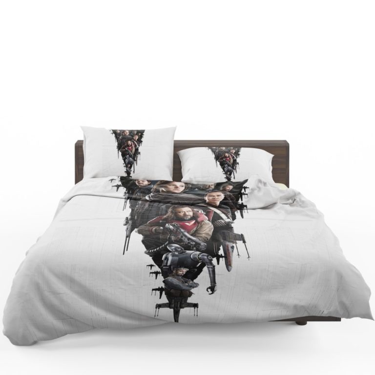 Rogue One A Star Wars Story Movie Baze Malbus Bodhi Rook Captain Cassian Andor Chirrut ?mwe Diego Luna Bedding Set (Duvet cover and Pillow Case)