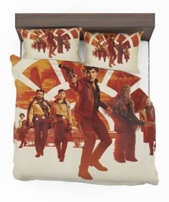 Solo A Star Wars Story Movie Alden Ehrenreich Chewbacca Emilia Clarke Han Solo Qi’ra Bedding Set (Duvet cover and Pillow Case)