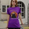 Black Cat Halloween Ch Ch Ch Ki Ki Ki 6 Freet People T Shirt