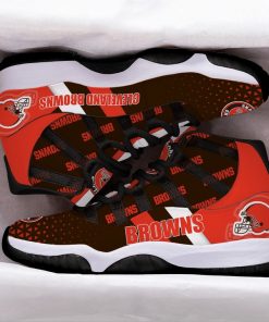Cleveland Browns Air Jordan 11 Sneaker Cleveland Browns Air Jordan 11 Sneaker