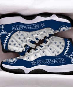 Dallas Cowboys Air Jordan 11 Sneaker Dallas Cowboys Air Jordan 11 Sneaker