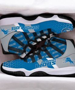 Detroit Lions Air Jordan 11 Sneaker Detroit Lions Air Jordan 11 Sneaker
