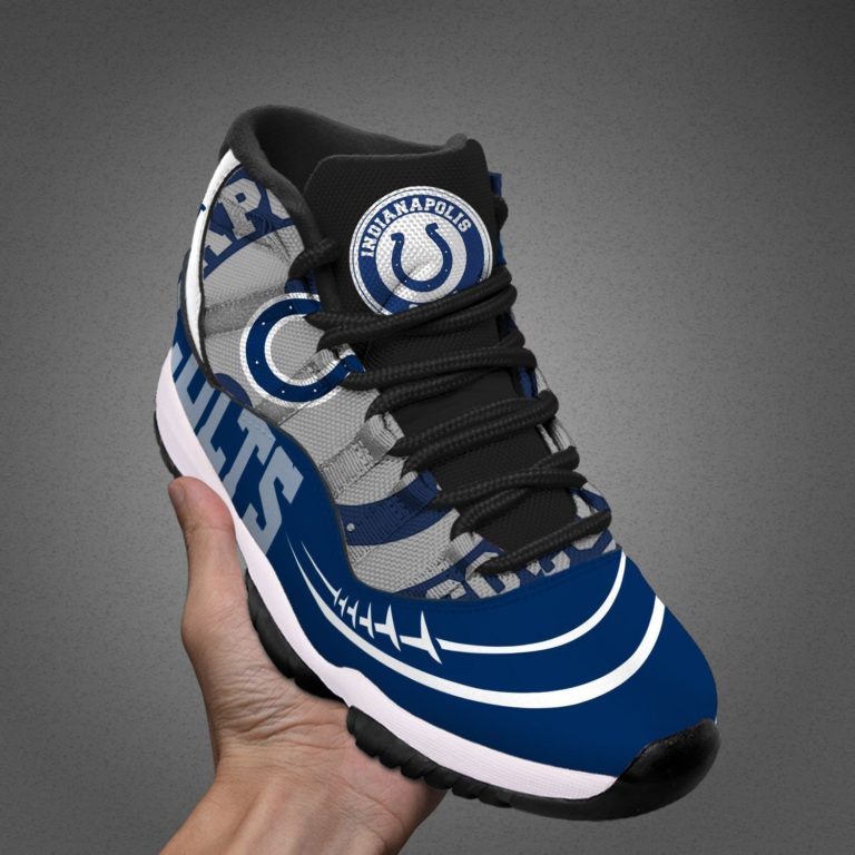 Indianapolis Colts Air Jordan 11 Sneaker