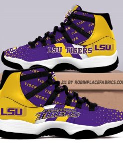 LSU Tigers Air Jordan JD11 Shoes Sneaker LSU Tigers Air Jordan JD11 Shoes Sneaker